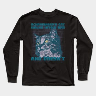 Schrodinger's Cat Science Math Long Sleeve T-Shirt